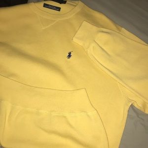 Ralph Lauren polo yellow sweater